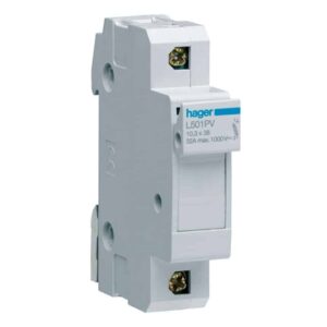 Corta-circuitos porta fusíveis ETI 1000V DC 30A unipolar