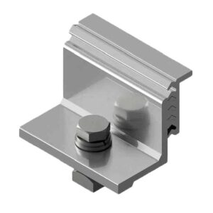 Fixador lateral ajustável para fixação nos troços SG3 em painéis solares Sunfer S10.1