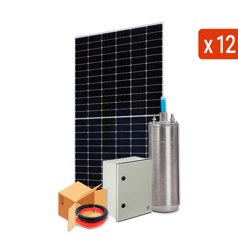 Kit conversão bomba existente 7.5kW trifásica