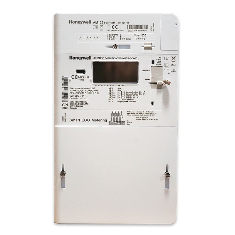 Kit medidor de energia elétrica + Modem Honeywell AS3000 Leitura directa