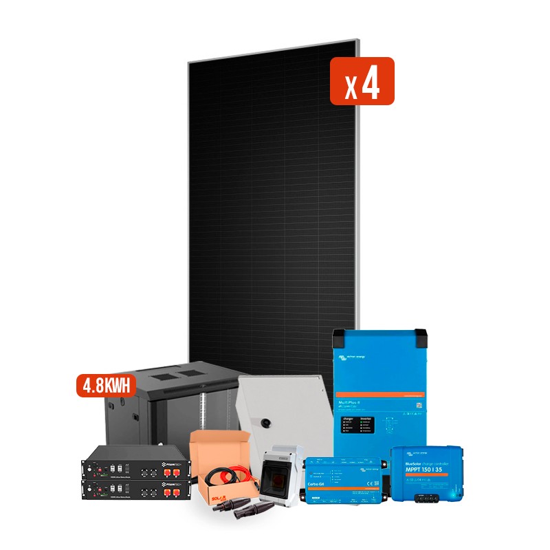 Kit Off-grid Premium 13200Wh / 5k