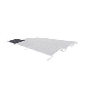 KIT1 Estrutura Aerocompact Sul Compactflat S Cobertura Plana