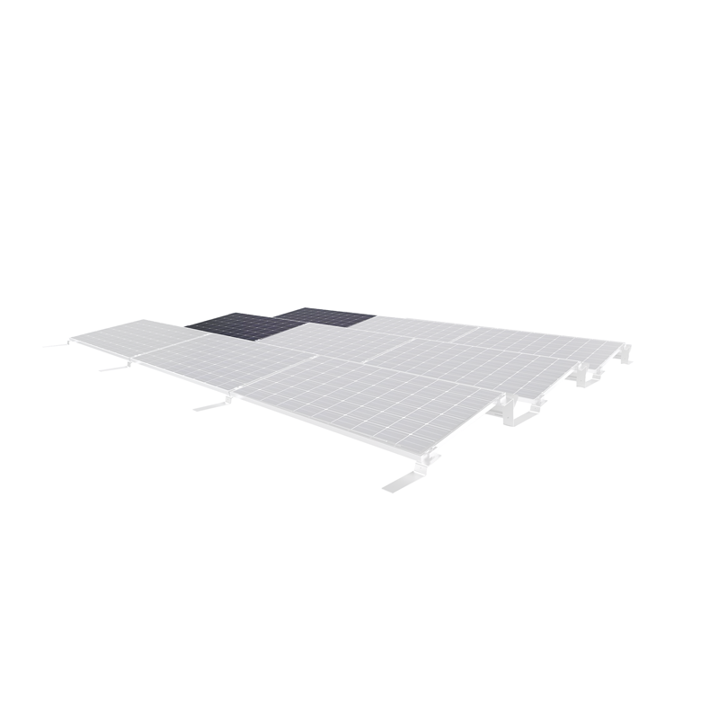 KIT3 Estrutura Aerocompact Este-Oeste Compactflat S-PLUS Triangular Lastrada